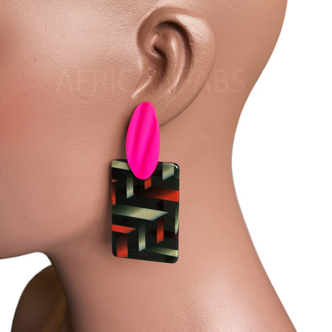 African inspired &amp; African print earrings