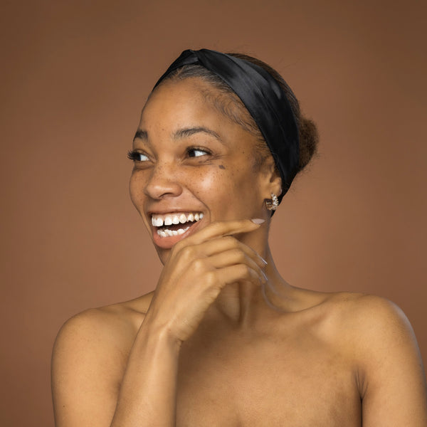 Black Headband Satin - Adults - Hair Accessories