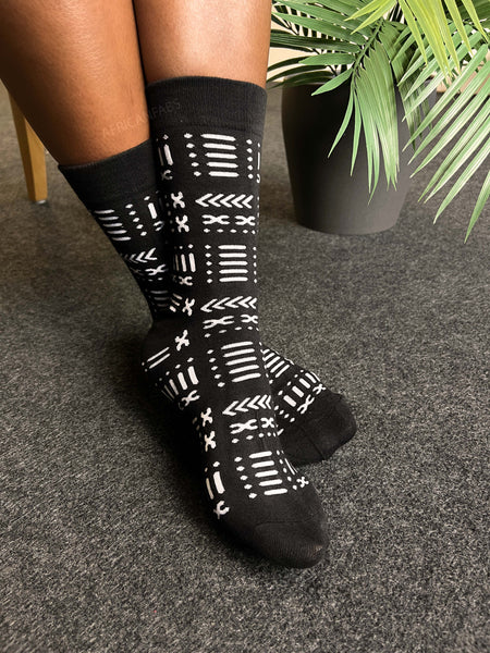 African socks / Afro socks / Set of 3 pairs EHA