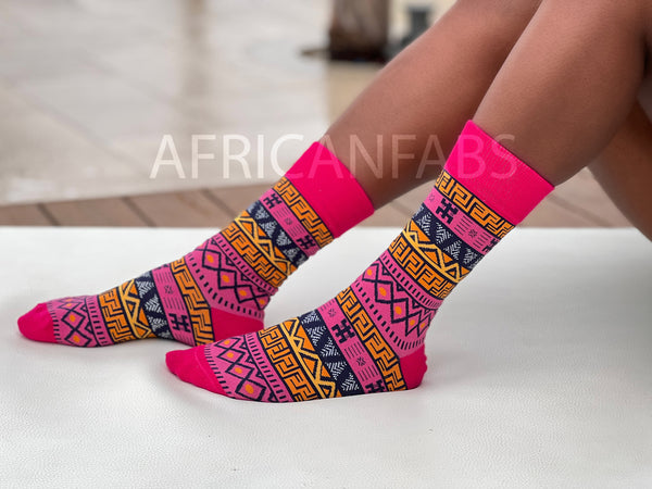 African socks / Afro socks / Set of 3 pairs IHINRON