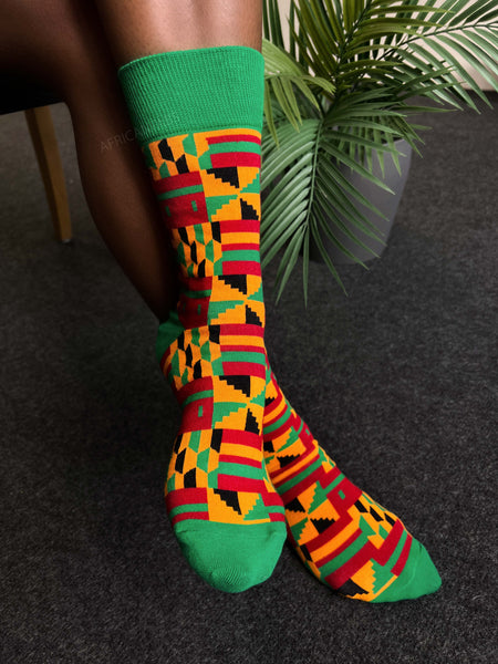 African socks / Afro socks / Set of 3 pairs EHAN