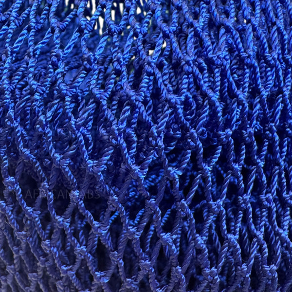 African net sponge / African exfoliating net / Sapo sponge - Blue
