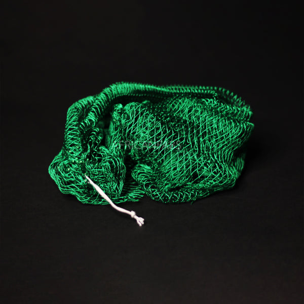 African net sponge / African exfoliating net / Sapo sponge - Green