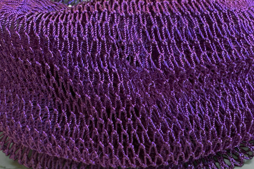 African net sponge / African exfoliating net / Sapo sponge - Purple