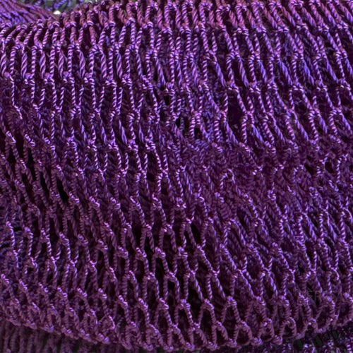 African net sponge / African exfoliating net / Sapo sponge - Purple