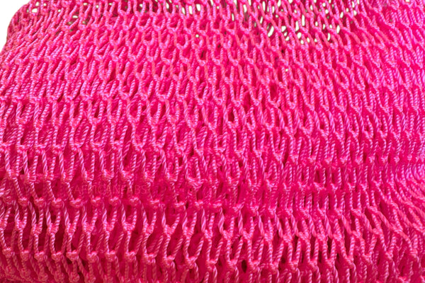 African net sponge / African exfoliating net / Sapo sponge - Pink