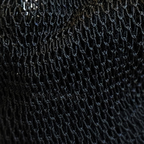 African net sponge / African exfoliating net / Sapo sponge - Black