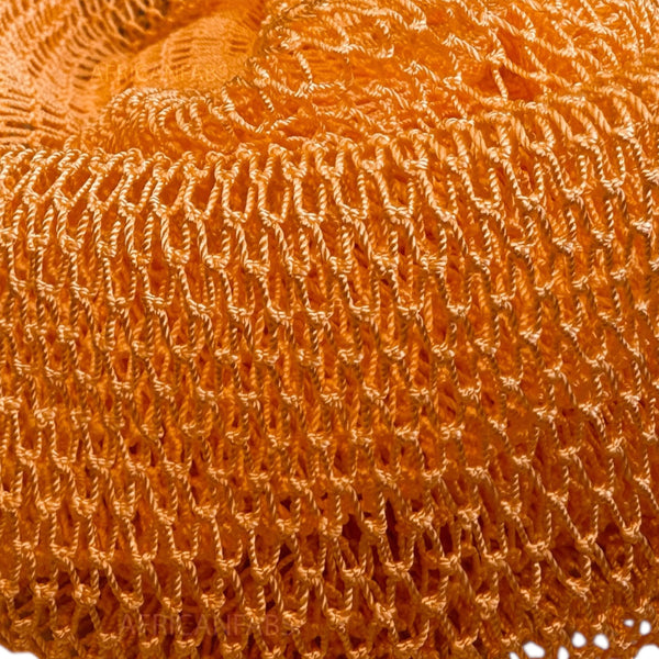 African net sponge / African exfoliating net / Sapo sponge - Peach